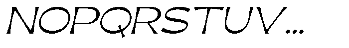 Favions Italic Font UPPERCASE