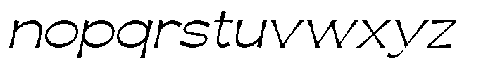 Favions Italic Font LOWERCASE