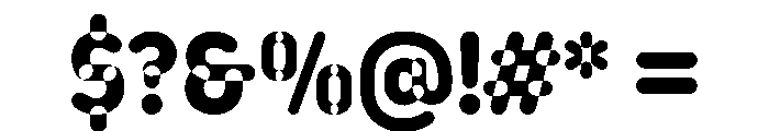 FAIRELinkOverlap Condensed Instance Font OTHER CHARS