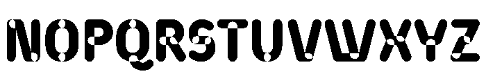 FAIRELinkOverlap Condensed Instance Font UPPERCASE