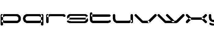 FAIRELinkOverlap ExtraWide Instance Font LOWERCASE