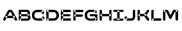 FAIRELinkOverlap Wide Instance Font UPPERCASE