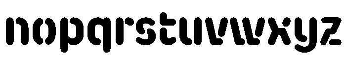 FAIRELinkStencil Condensed Font LOWERCASE