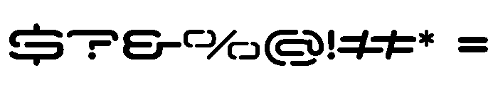 FAIRELinkStencil ExtraWide Instance Font OTHER CHARS