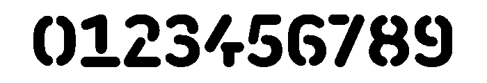 FAIRELinkStencil Standard Instance Font OTHER CHARS