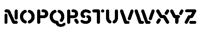 FAIRELinkStencil Standard Instance Font UPPERCASE