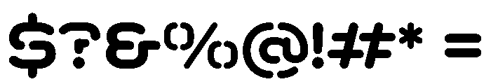 FAIRELinkStencil Wide Instance Font OTHER CHARS