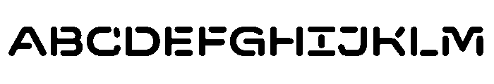 FAIRELinkStencil Wide Instance Font UPPERCASE