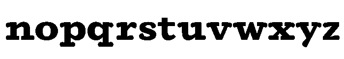 FAIRELuma Black Instance Font LOWERCASE