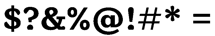 FAIRELuma Bold Instance Font OTHER CHARS