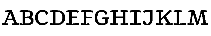 FAIRELuma Medium Instance Font UPPERCASE