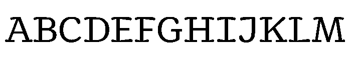 FAIRELuma Regular Instance Font UPPERCASE