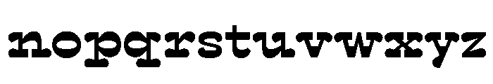 FAIRELuma ReverseBlack Instance Font LOWERCASE