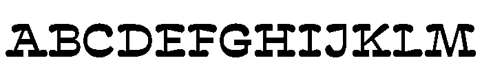 FAIRELuma ReverseBold Instance Font UPPERCASE
