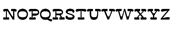 FAIRELuma ReverseBold Instance Font UPPERCASE