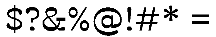 FAIRELuma ReverseRegular Instance Font OTHER CHARS