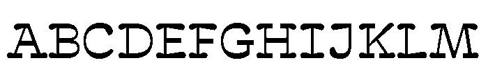 FAIRELuma ReverseRegular Font UPPERCASE