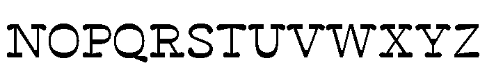 FAIRELuma ReverseRegular Font UPPERCASE