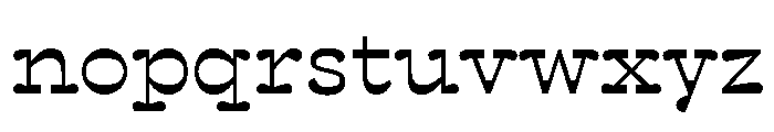 FAIRELuma ReverseRegular Font LOWERCASE