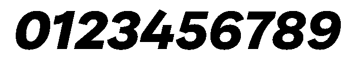 FAIRELumaSans BlackItalic Instance Font OTHER CHARS