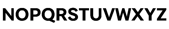 FAIRELumaSans Bold Instance Font UPPERCASE