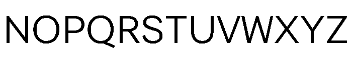 FAIRELumaSans Light Instance Font UPPERCASE