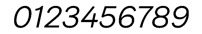 FAIRELumaSans LightItalic Instance Font OTHER CHARS