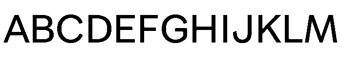 FAIRELumaSans Regular Instance Font UPPERCASE