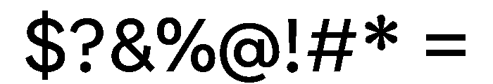 FAIRELumaSans Regular Font OTHER CHARS