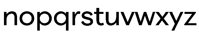 FAIRELumaSans Regular Font LOWERCASE