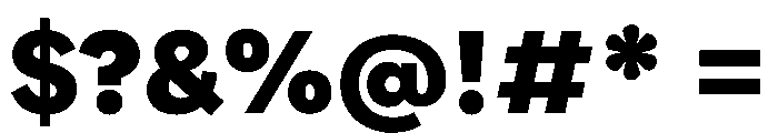 FAIRELumaSans Super Instance Font OTHER CHARS