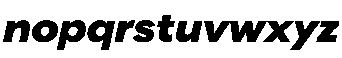 FAIRELumaSans SuperItalic Instance Font LOWERCASE