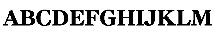 FAIREOctave Black Instance Font UPPERCASE