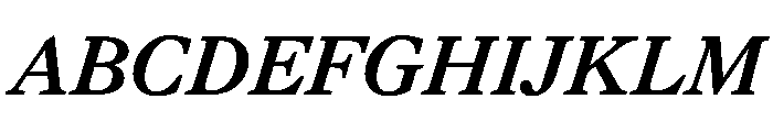 FAIREOctave BoldItalic Instance Font UPPERCASE