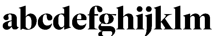 FAIREOctave DisplayBlack Instance FONT