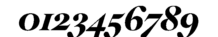 FAIREOctave DisplayBlackItalic Instance Font OTHER CHARS