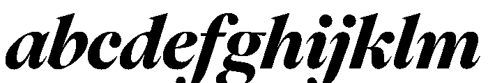 FAIREOctave DisplayBlackItalic Instance FONT