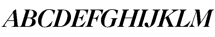 FAIREOctave DisplayBoldItalic Instance Font UPPERCASE