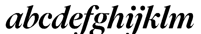 FAIREOctave DisplayBoldItalic Instance FONT