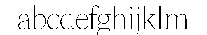 FAIREOctave DisplayHairline Instance FONT
