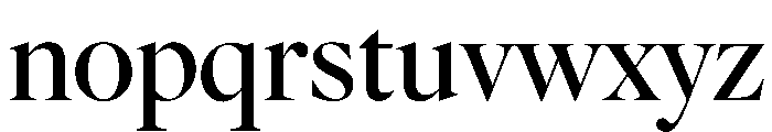 FAIREOctave DisplayMedium Instance Font LOWERCASE