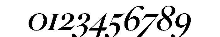 FAIREOctave DisplayMediumItalic Instance Font OTHER CHARS