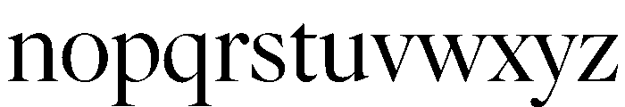 FAIREOctave DisplayRegular Instance Font LOWERCASE