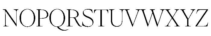 FAIREOctave DisplayThin Instance Font UPPERCASE
