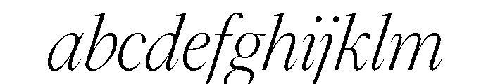 FAIREOctave DisplayThinItalic Instance FONT