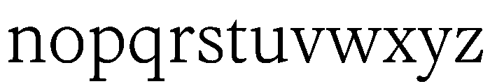 FAIREOctave Light Instance Font LOWERCASE