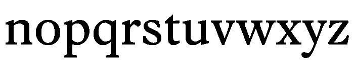 FAIREOctave Medium Instance Font LOWERCASE