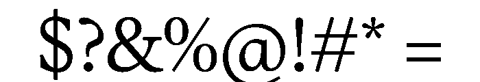 FAIREOctave Regular Instance Font OTHER CHARS