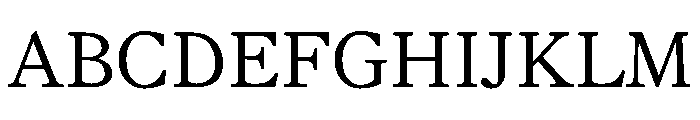 FAIREOctave Regular Instance Font UPPERCASE