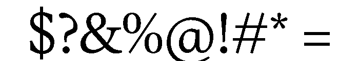 FAIREOctave Regular Font OTHER CHARS